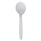 Boardwalk Mediumweight Polystyrene Cutlery, Soup Spoon, White, PK1000 PK BWKSOUPSPOON - alternate 3